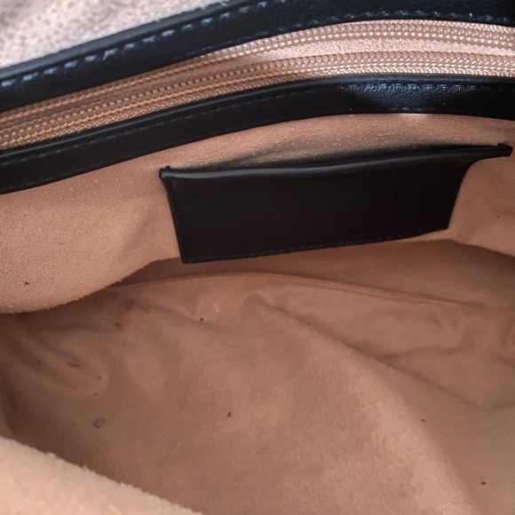 Marella Black Leather Zipper Close Handbag - Picture 9 of 11